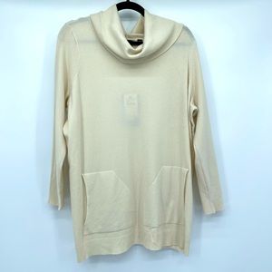 devotion by cyrus Knit Pullover Turtleneck Sweater with Pockets